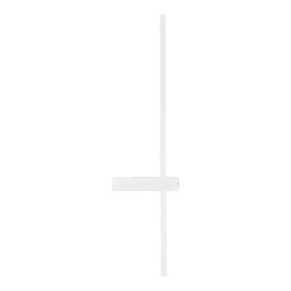 Arandela de Parede LED 3000K 15W Bivolt 80x20x3cm Metal e Silicone Branco