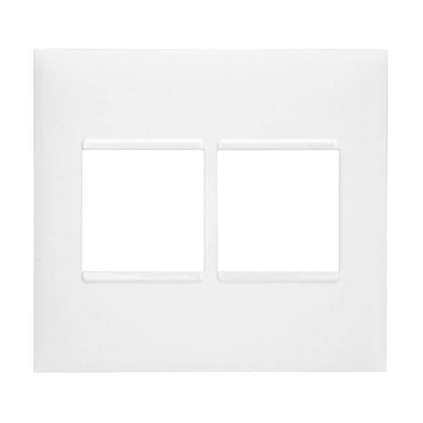 Placa 2+2 Postos 4X4 Branca - Pial Plus+