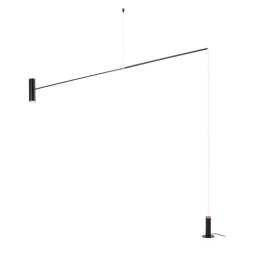 Luminária de Chão Piso LED Com Cabo de Sustentação ao Teto