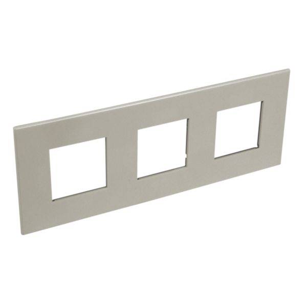 Placa 3X2 Módulos Quadrados Champagne Arteor
