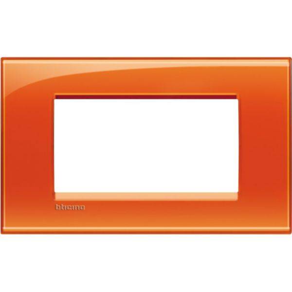 Placa Quadrada 4 Postos 5X2 - Arancio