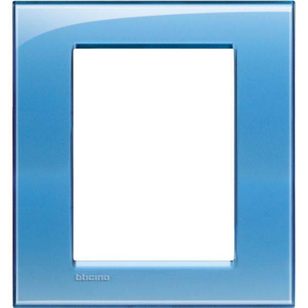 Placa Quadrada 3+3 Postos 4X4 - Azzurro