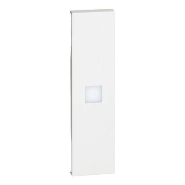 Tampa Para Interruptor Simbolo Customizado 1M White - Living Now