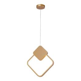 Pendente LED 3000K 14W Bivolt 29x25,3cm Metal Dourado