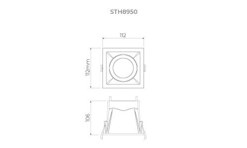 SQUARE GHOST PAR20