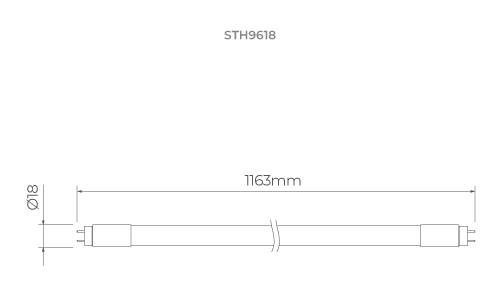 TUBULAR T5 115CM