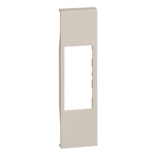 Tampa Para Tomada Telefone/Dados RJ11/RJ45 1M Sand - Living Now