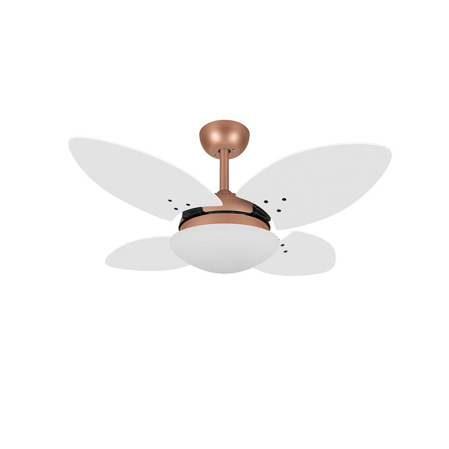 9026 VOLARE VD28 MINI PÉTALO COBRE MATE / LACA BRANCA