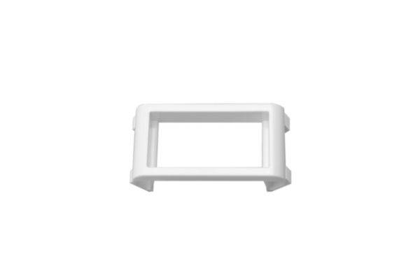Placa Para Painel 1 Posto Branca - Pial Plus+