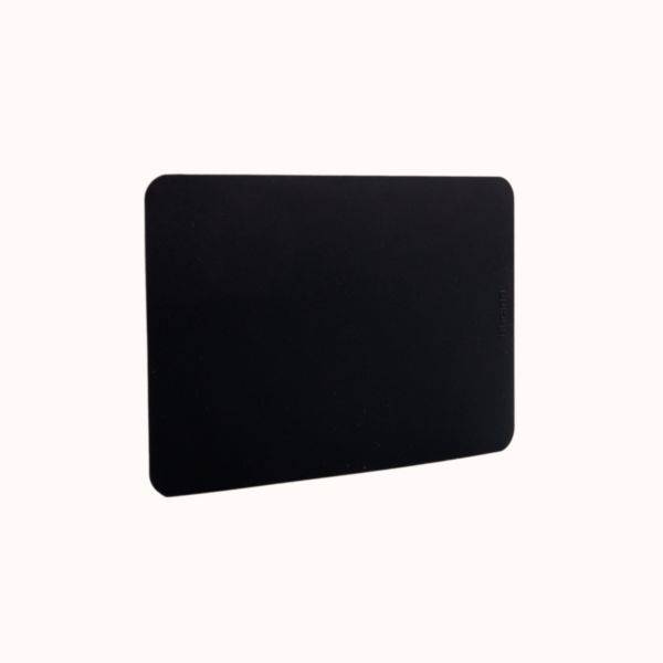 Matixgo - Placa cega 4x2 preta - Plástico termoplástico - Acabamento fosco - Resistência IK04