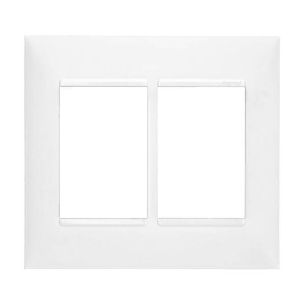 Placa 3+3 Postos 4X4 Branca - Pial Plus+