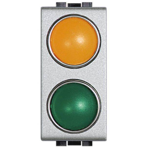 Sinalizador Luminoso Duplo Laranja+Verde - Tech