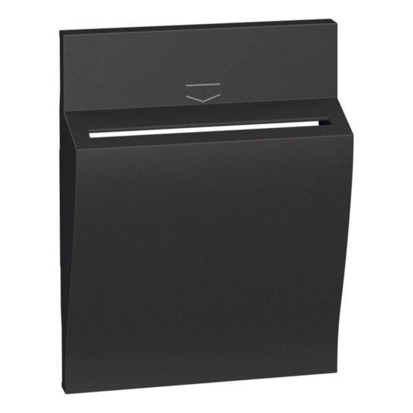 Tampa Para Interruptor Por Cartao 3M Black - Living Now
