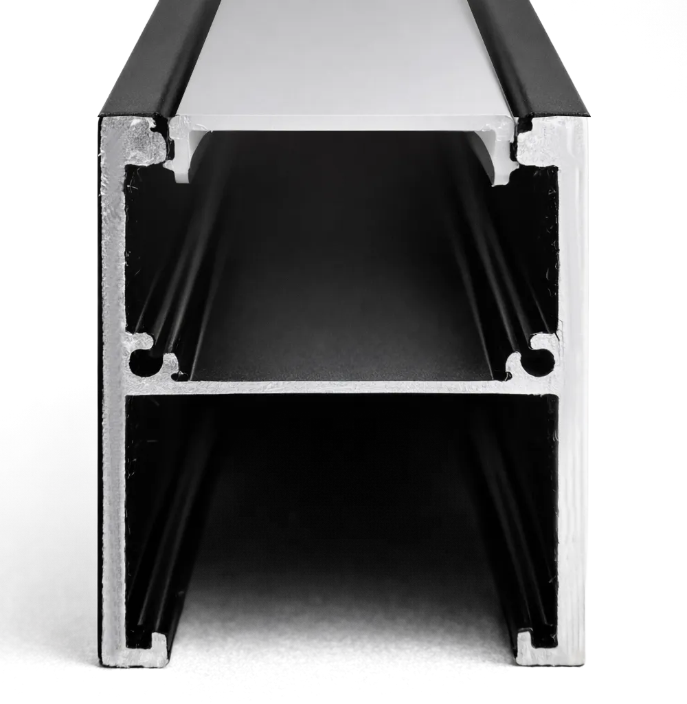 PERFIL SOBREPOR 28MM DUPLO – NINE LED