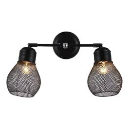 Plafon de Sobrepor 40x24cm Metal Preto - Sindora Iluminação DCD01314-2
