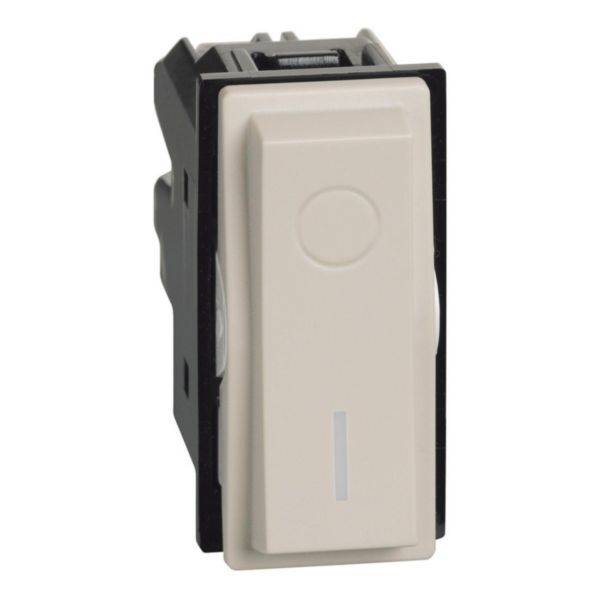 Interruptor Bipolar Simples 16Ax 1M Sand - Living Now