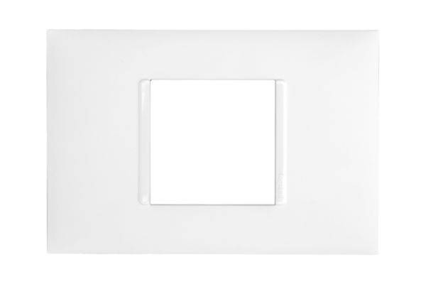 Placa 2 Postos 4X2 Branca - Pial Plus+