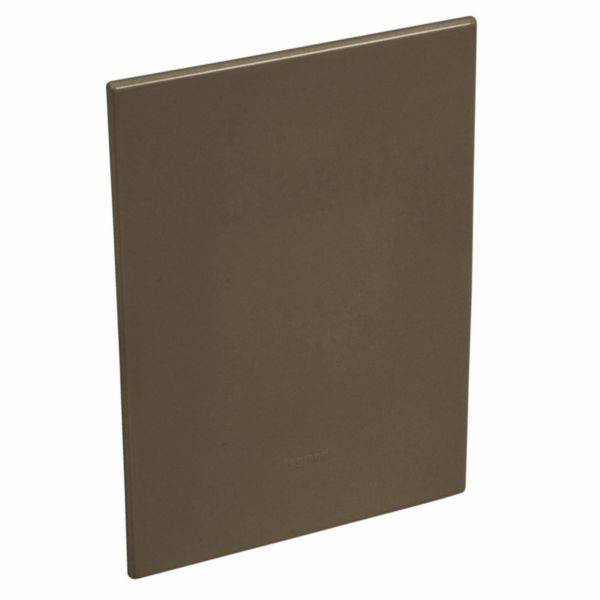 Placa Cega 4X2 Dark Bronze Arteor