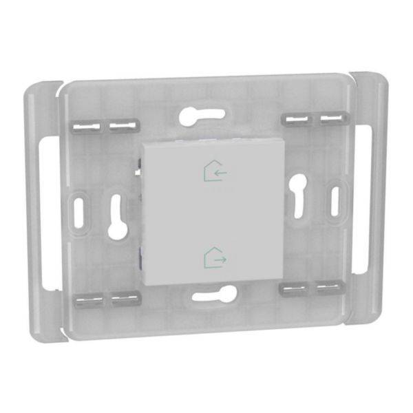 Matixgo - Comando conectado entrada-saída 2 modulos branco - Rádio 2400MHz - Alcance 185m - Compatível Alexa/Siri/Google