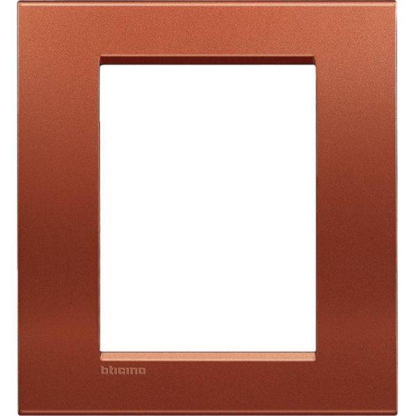 Placa Quadrada 3+3 Postos 4X4 - Brick