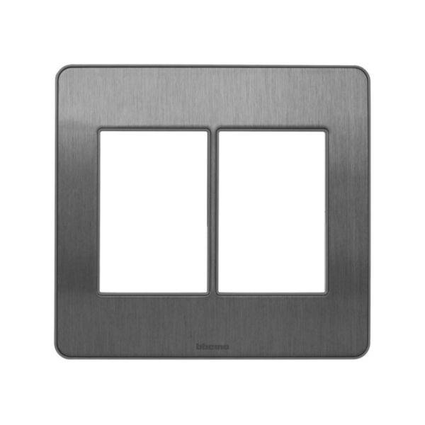 Placa 3+3 Postos 4X4 Aluminio Steel - MatixGO