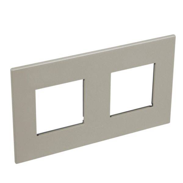Placa 2X2 Módulos Quadrados Champagne Arteor
