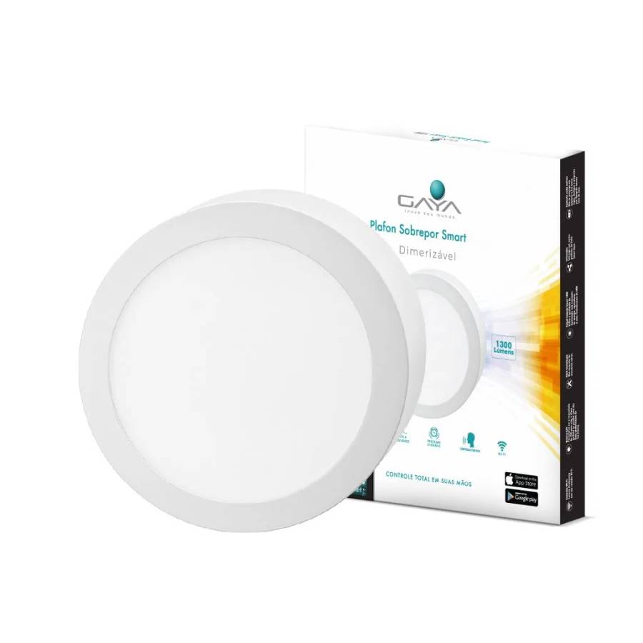 PLAFON SOBREPOR REDONDO CCT SMART