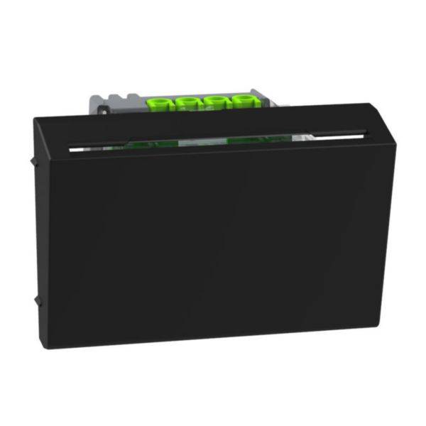 Matixgo - Interruptor por Cartão rfid Preto - 3 modulos - 250V AC 10A - Montagem embutida