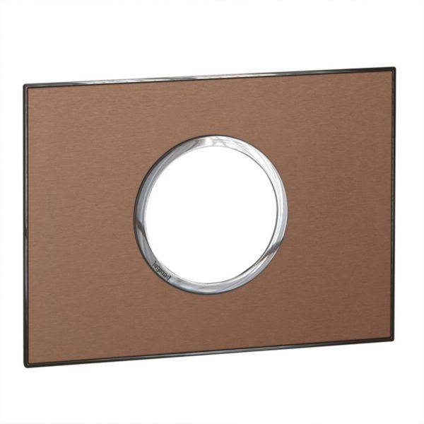Placa 2 Postos 4X2 Redondos Pink Champa Arteor