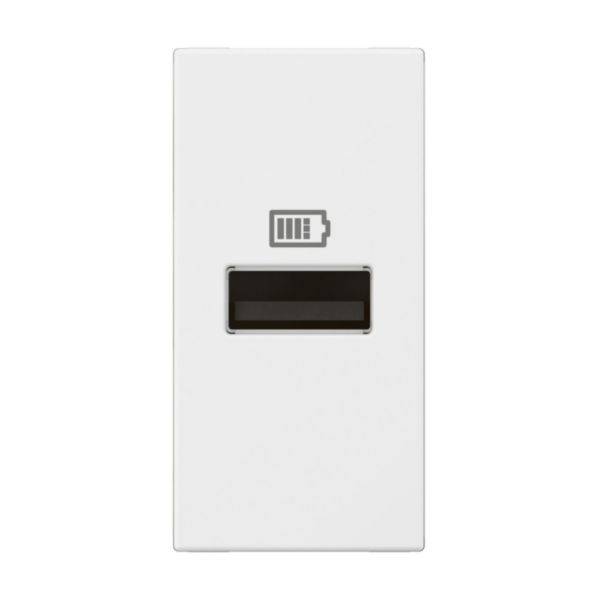 Carregador USB X1 A 3A 15W 1M Branco - Arteor