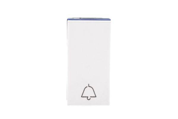 Pulsador Campainha 2A 250V B.Parafuso 1M Branca - Pial Plus+