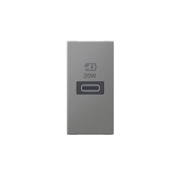 CarregadorUSB X1 C 20W Pd 1M - Arteor Magnesio