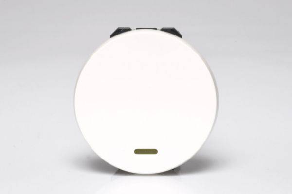 Pulsador Led 10A 2M Redondo Branca Arteor