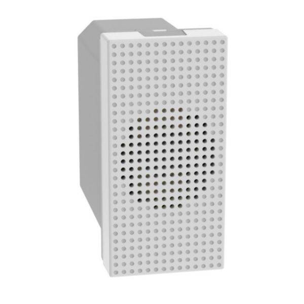 Matixgo - Campainha cigarra 127V 1M branca - IP20 - 80dB - Instalação fácil