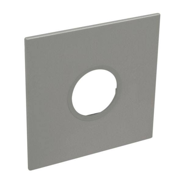 Placa 2 Postos 4X4 Redondos Magnesium Arteor