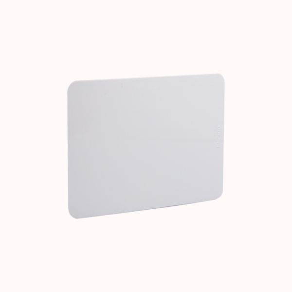 Matixgo - Placa cega 4x2 branca - Termoplástico halogen free - IK04 - 125x84x7mm