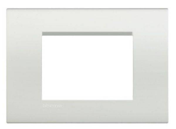 Placa Quadrada 3 Postos 4X2 - Bianco - Diy