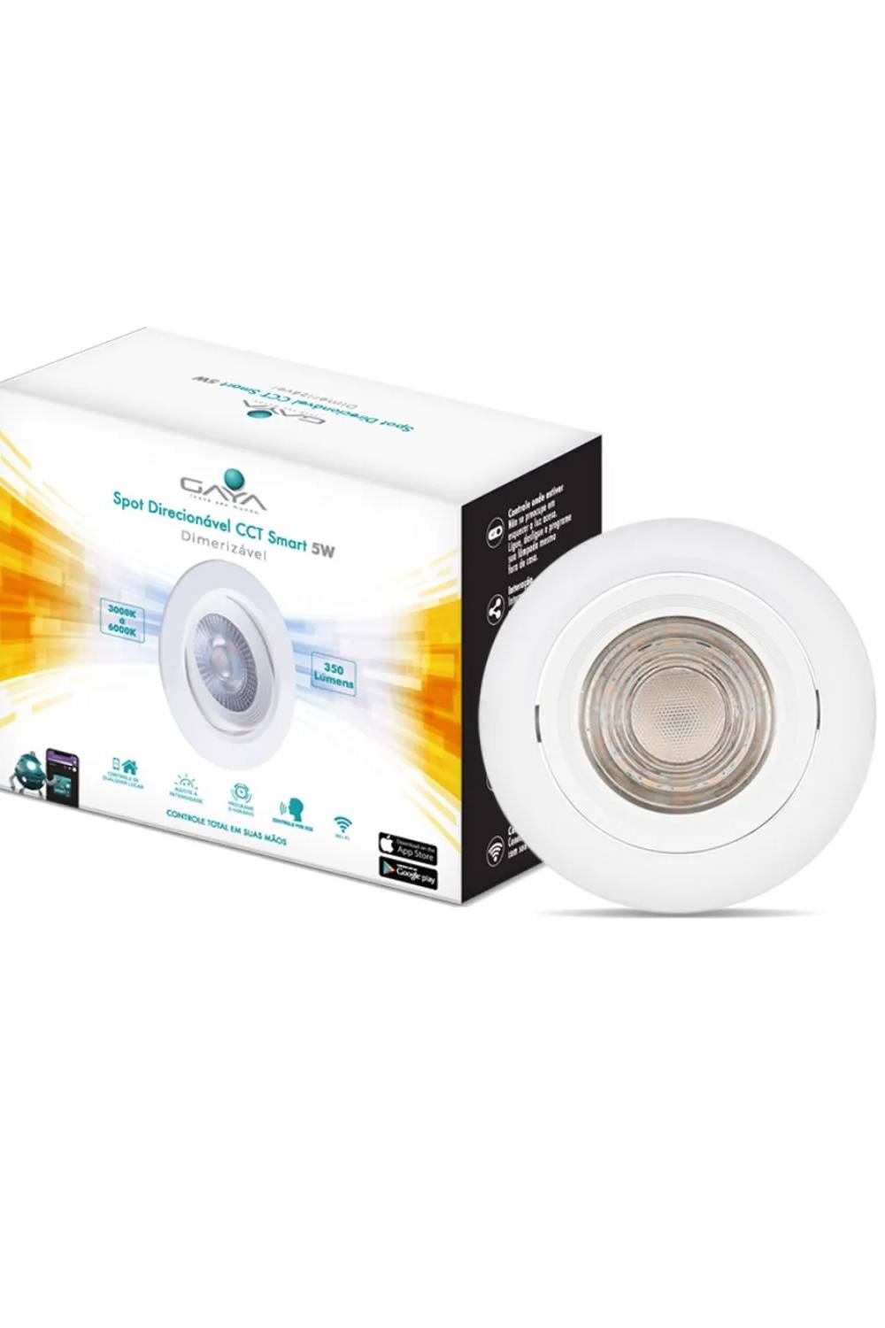 SPOT DIRECIONÁVEL REDONDO 5W