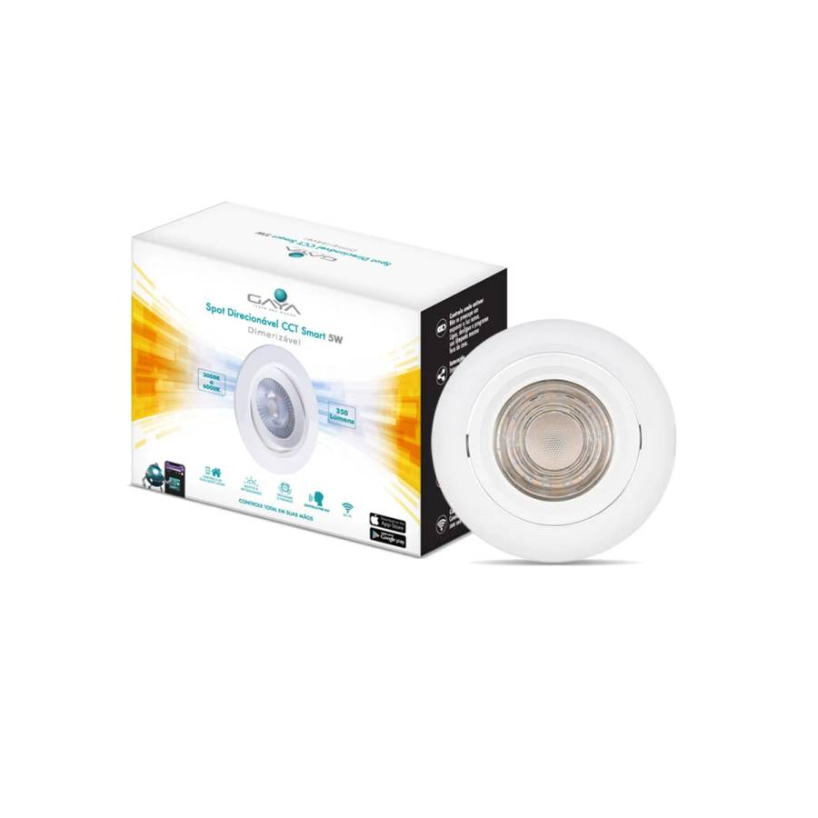 SPOT DIRECIONÁVEL REDONDO 5W