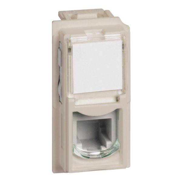 Tomada Telefone RJ11 1M Sand - Living Now