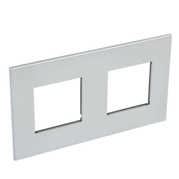 Placa 2X2 Módulos Quadrados Soft Alu Arteor