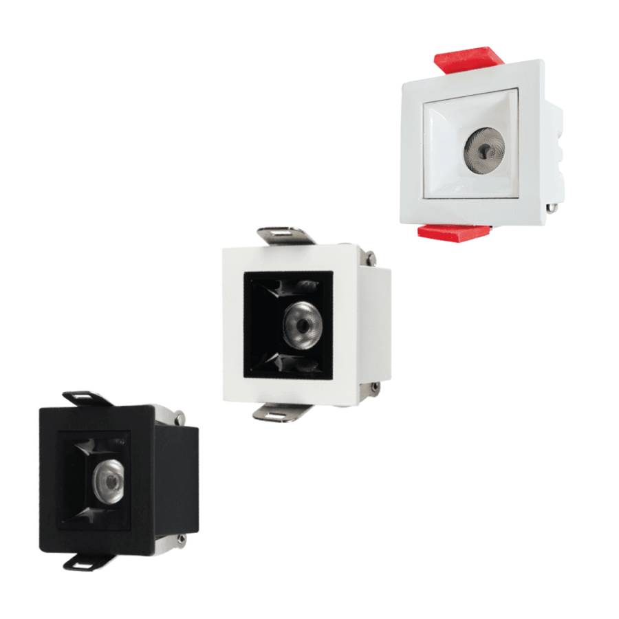 MINI SPOT FOCCO EMBUTIR 45º