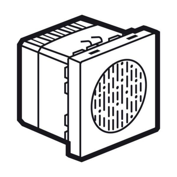 Campainha Eletro 1Melodia  230V 2M Quadrado Magnesio Arteor