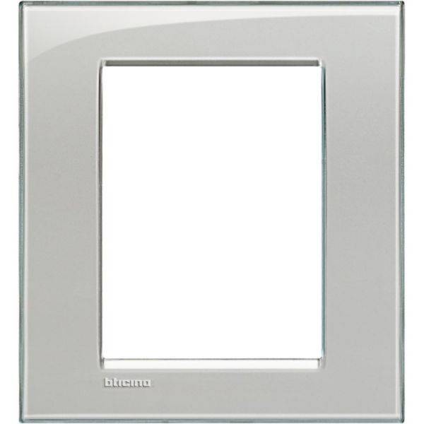 Placa Quadrada 3+3 Postos 4X4 - Grigio Ghiaccio