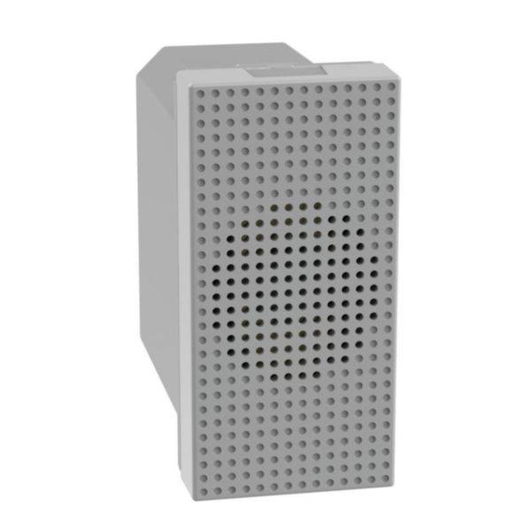 Matixgo - Campainha cigarra 127V 1M cinza - Tom contínuo - IP20 - Volume 80dB