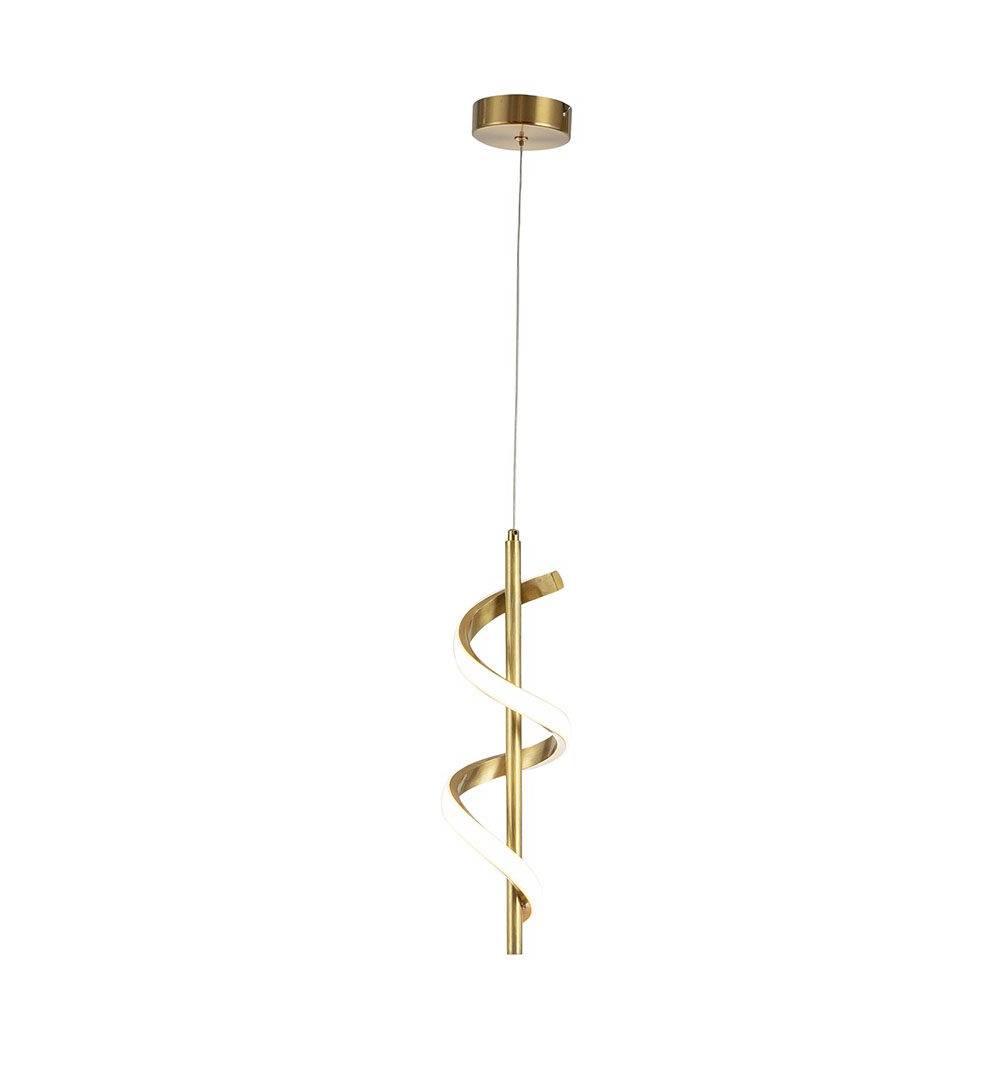 Pendente Spirale Dourado
