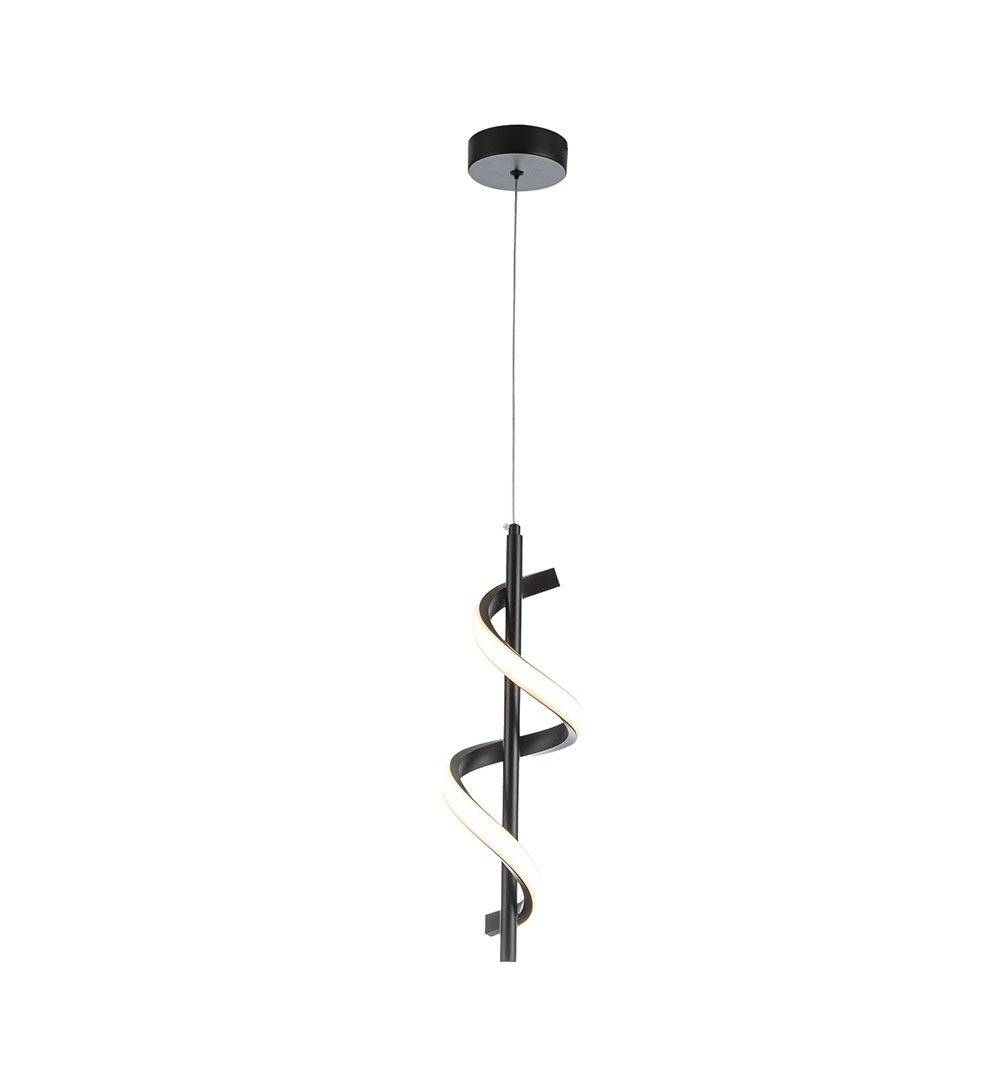 Pendente Spirale Preto